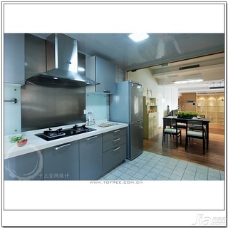 十上简约风格公寓经济型140平米以上厨房橱柜设计图