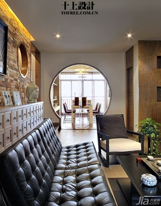 十上中式风格公寓140平米以上客厅沙发图片