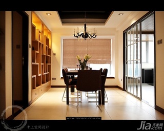 十上欧式风格公寓富裕型140平米以上餐厅餐桌效果图