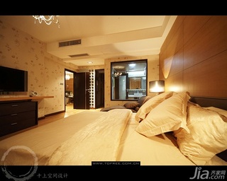 十上欧式风格公寓富裕型140平米以上卧室床效果图