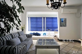 鬼手帕地中海风格别墅富裕型140平米以上客厅地台沙发图片