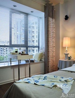 鬼手帕简约风格公寓经济型卧室飘窗床图片