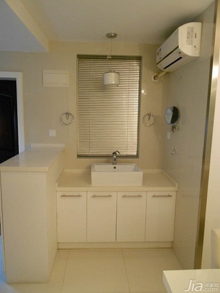 宜家风格一居室经济型60平米洗手台效果图