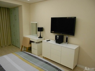 宜家风格一居室经济型60平米卧室电视柜图片