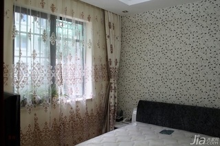 简约风格小户型经济型40平米卧室卧室背景墙窗帘效果图