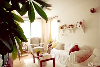 简约风格二居室经济型80平米客厅沙发效果图