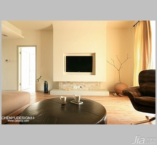 陈禹简约风格复式经济型140平米以上客厅沙发效果图