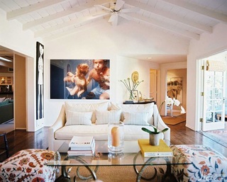 美式风格唯美客厅沙发图片