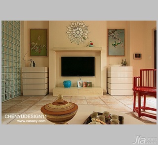 陈禹简约风格别墅经济型140平米以上客厅沙发效果图