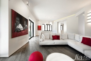 简约风格经济型120平米客厅沙发图片