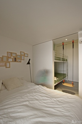 简约风格经济型120平米卧室床效果图