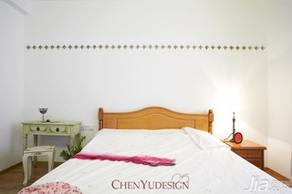 陈禹简约风格公寓经济型110平米卧室床图片