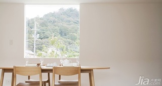 日式风格别墅经济型140平米以上餐厅餐桌效果图