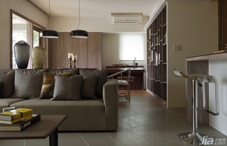 简约风格三居室实用富裕型100平米台湾家居