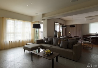 简约风格三居室富裕型100平米沙发台湾家居