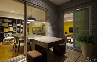 简约风格三居室实用富裕型100平米台湾家居