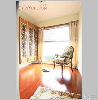 陈禹美式乡村风格公寓经济型140平米以上书房沙发效果图