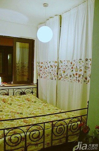 宜家风格小户型经济型40平米卧室效果图
