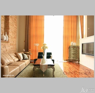 陈禹混搭风格别墅富裕型140平米以上客厅沙发效果图