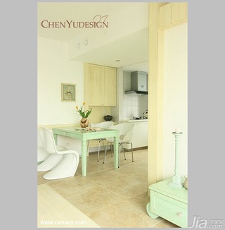 陈禹混搭风格公寓经济型100平米餐厅餐桌图片