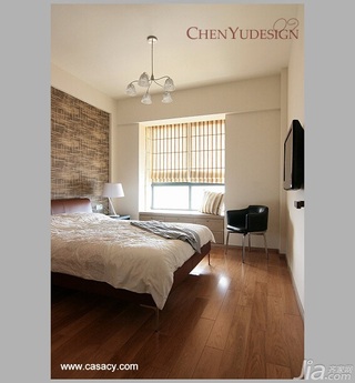 陈禹简约风格公寓经济型140平米以上卧室飘窗床效果图