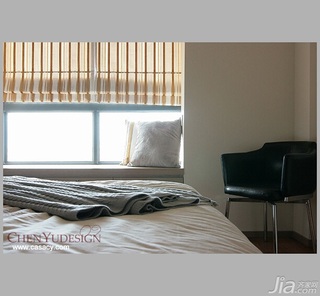 陈禹简约风格公寓经济型140平米以上卧室飘窗床图片