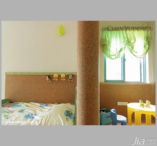 陈禹简约风格公寓经济型120平米儿童房床图片
