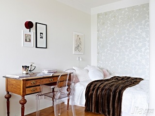 北欧风格小户型卧室床图片