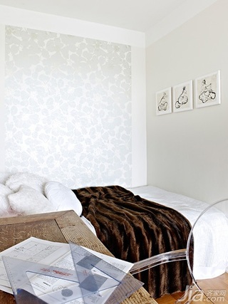 北欧风格小户型卧室壁纸图片