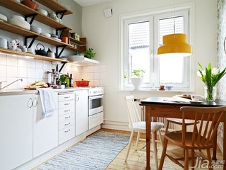 北欧风格小户型40平米厨房设计图纸