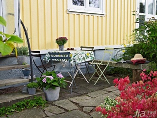 北欧风格小户型40平米花园装修