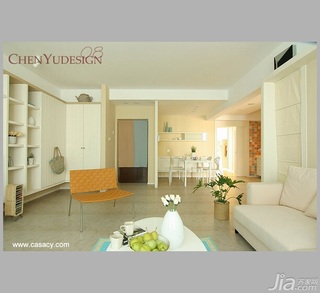陈禹简约风格公寓经济型120平米客厅沙发图片