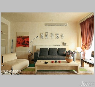 陈禹简约风格别墅经济型140平米以上客厅沙发效果图