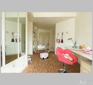 陈禹简约风格别墅经济型140平米以上儿童房书桌效果图