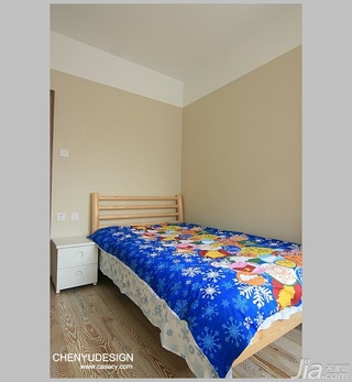 陈禹简约风格公寓经济型130平米儿童房床效果图