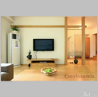 陈禹日式风格公寓经济型110平米客厅茶几图片