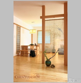 陈禹日式风格公寓经济型110平米客厅沙发效果图