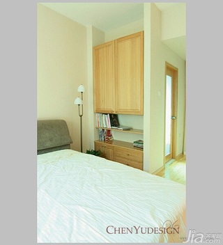 陈禹日式风格公寓经济型110平米卧室床效果图