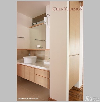 陈禹简约风格四房富裕型140平米以上卫生间洗手台图片