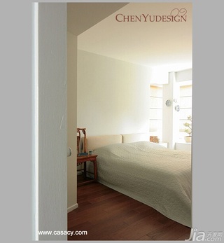 陈禹中式风格公寓经济型110平米卧室飘窗床图片