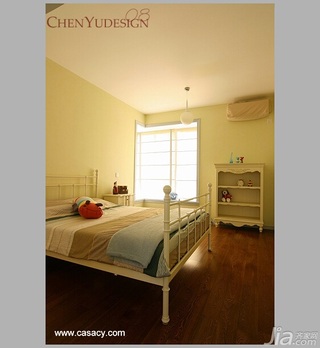 陈禹简约风格公寓经济型140平米以上卧室床图片