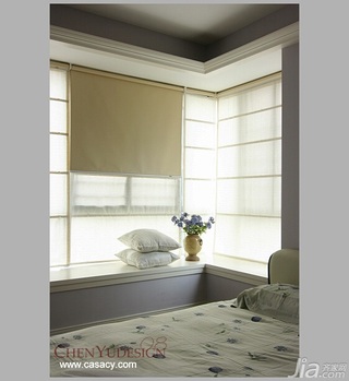 陈禹简约风格公寓经济型140平米以上卧室飘窗床效果图