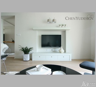陈禹简约风格公寓经济型110平米客厅沙发图片