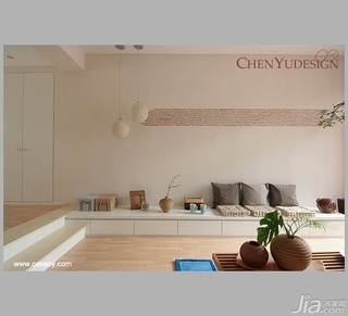 陈禹简约风格公寓经济型100平米客厅沙发图片