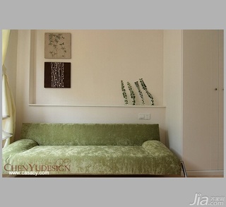 陈禹简约风格公寓经济型100平米书房沙发图片