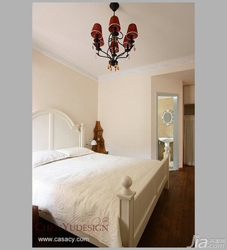 陈禹混搭风格公寓经济型130平米卧室床图片