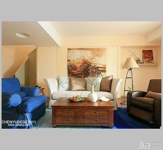 陈禹简约风格公寓经济型140平米以上客厅沙发效果图