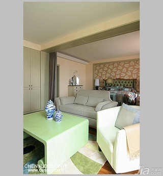 陈禹简约风格公寓经济型140平米以上卧室沙发效果图