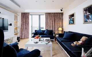 木水loft风格复式奢华富裕型客厅沙发图片
