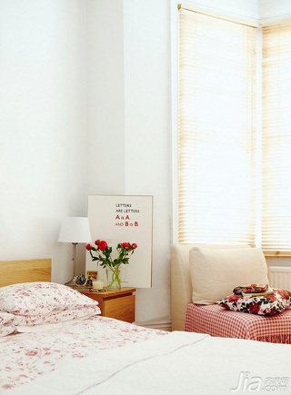混搭风格小户型小清新经济型50平米卧室装修